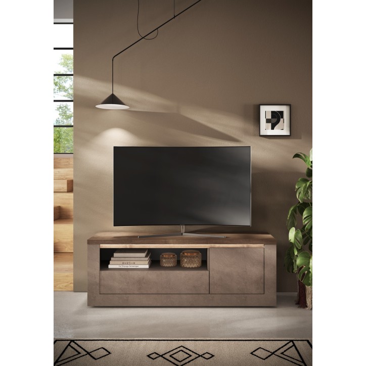 Meuble TV Ischia Mercure - 160x58x43cm