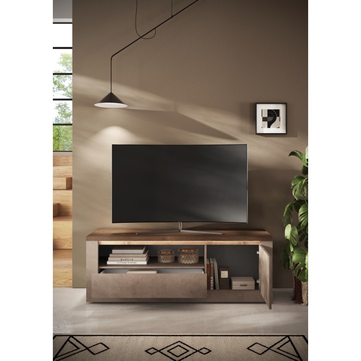 Meuble TV Ischia Mercure - 160x58x43cm