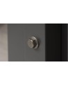 Buffet BROOKS 180cm anthracite et chêne