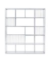 Bibliothèque LOLA 160 CM Argent