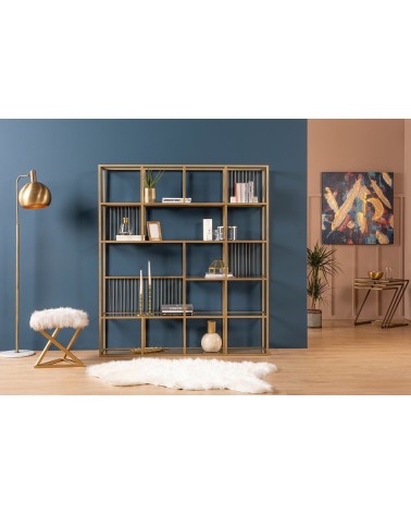 Bibliothèque LOLA 160 CM Laiton