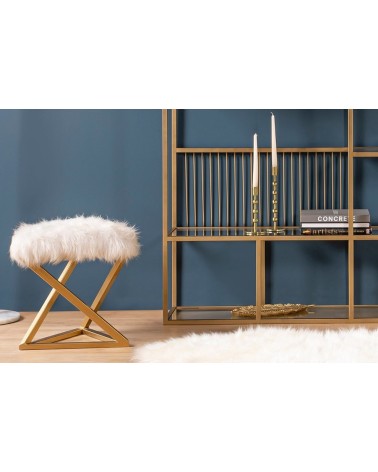 Bibliothèque LOLA 160 CM Laiton