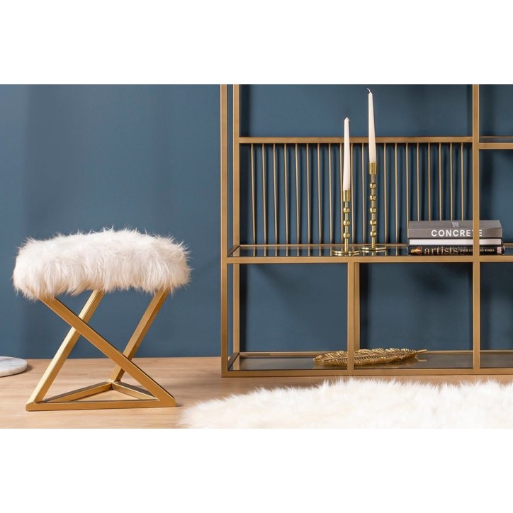 Bibliothèque LOLA 160 CM Laiton