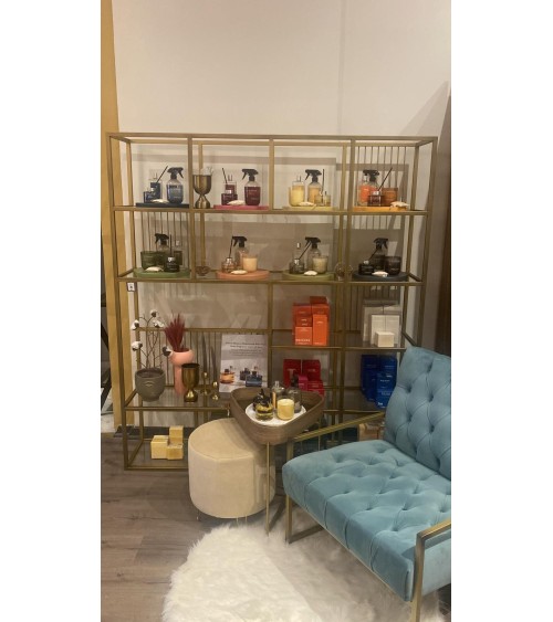 Bibliothèque LOLA 160 CM Laiton