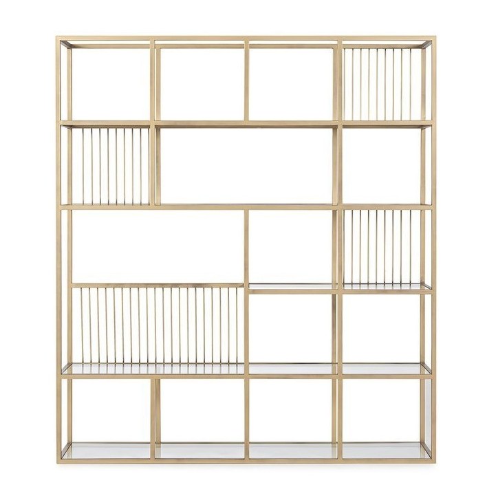 Bibliothèque LOLA 160 CM Laiton