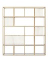 Bibliothèque LOLA 160 CM Laiton