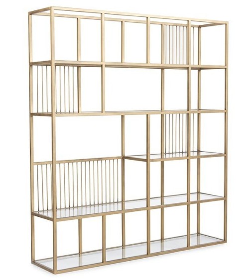 Bibliothèque LOLA 160 CM Laiton