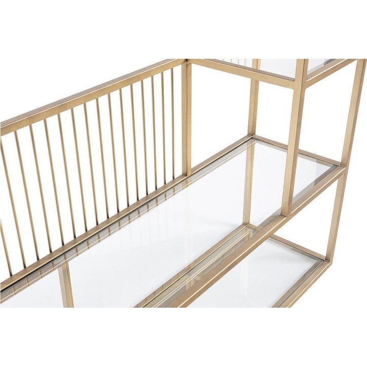 Bibliothèque LOLA 160 CM Laiton