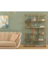 Bibliothèque LOLA 120 CM Laiton