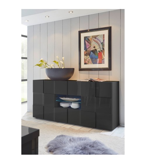 Buffet DAMA 181 cm , gris