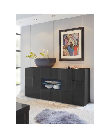 Buffet DAMA 181 cm , gris