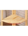 Bibliothèque ANGLE Bois 55 cm