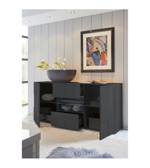 Buffet DAMA 181 cm , gris