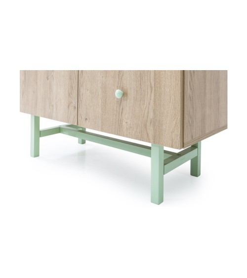 Bibliothèque - armoire AMARA 90 cm bois