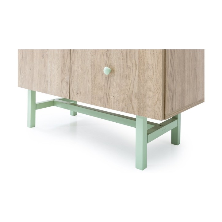 Bibliothèque - armoire AMARA 90 cm bois