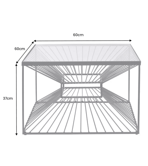 Table basse ILLUSION 60 cm
