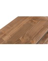 Bibliothèque ANTERES 100 cm bois et métal noir