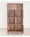 Bibliothèque FLORE 753 bois et motifs 80 cm