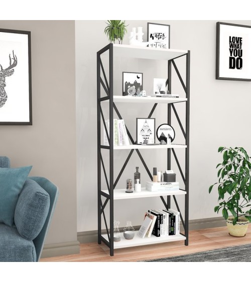Bibliothèque ESER Blanc 64 cm