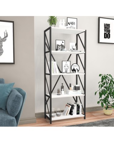 Bibliothèque ESER Blanc 64 cm