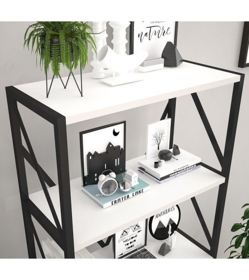 Bibliothèque ESER Blanc 64 cm