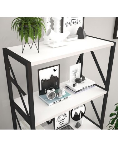 Bibliothèque ESER Blanc 64 cm