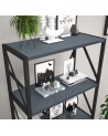 Bibliothèque ESER Anthracite 64 cm