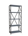 Bibliothèque ESER Anthracite 64 cm