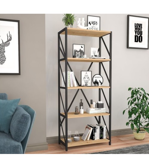 Bibliothèque ESER Chêne 64 cm