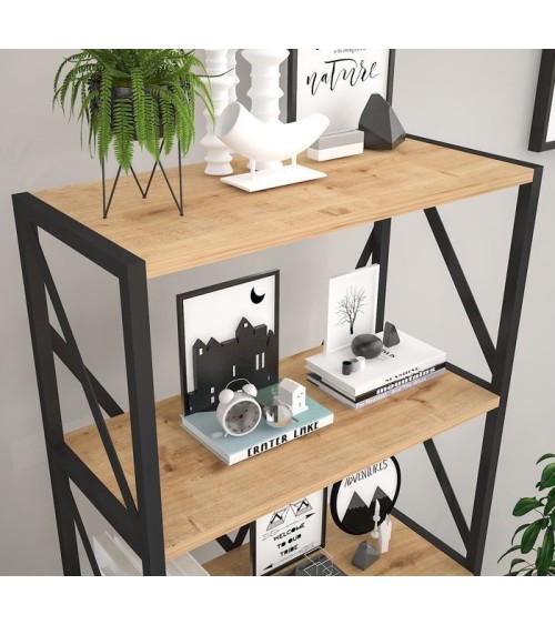 Bibliothèque ESER Chêne 64 cm