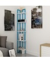 Bibliothèque ALICE Bleu - blanc 45 cm