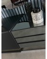 Buffet  DAVIA , 207 cm noir