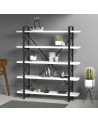 Bibliothèque EVDEMO Blanc 120 cm