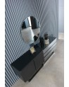 Buffet  DAVIA , 207 cm noir