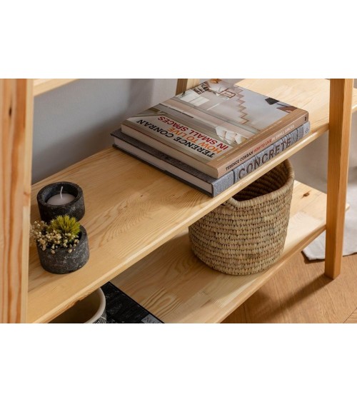 Bibliothèque  PERLA Chêne 130 cm