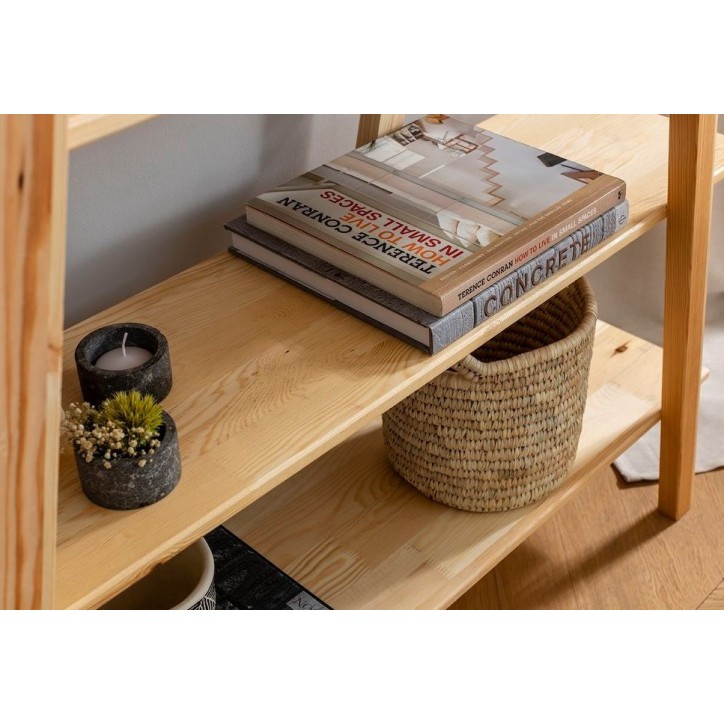 Bibliothèque  PERLA Chêne 130 cm