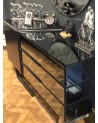 Buffet  DAVIA , 207 cm noir