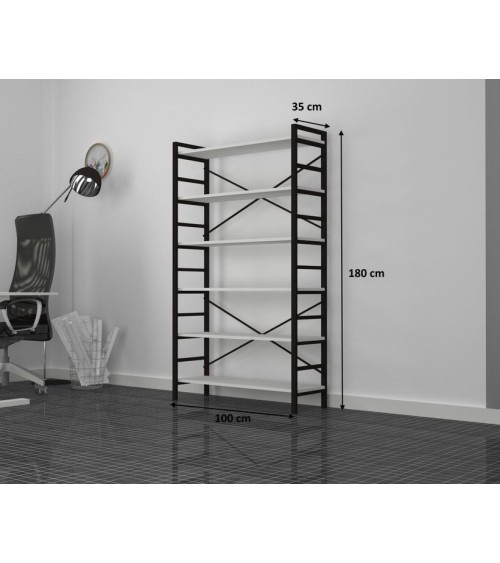 Bibliothèque DMODUL DSY Blanc 100 cm