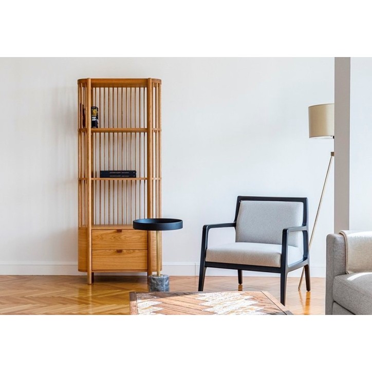 Bibliothèque FENCE Chêne 75 cm