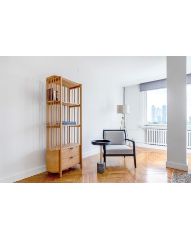 Bibliothèque FENCE Chêne 75 cm