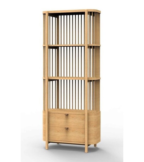Bibliothèque FENCE Chêne 75 cm