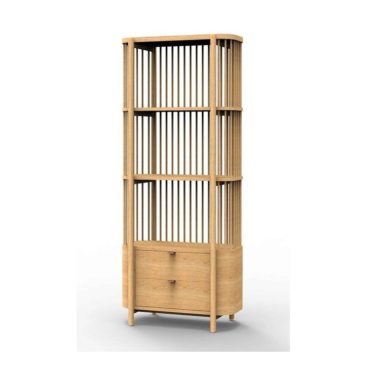 Bibliothèque FENCE Chêne 75 cm