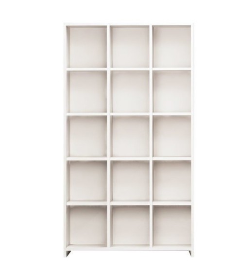 Bibliothèque PRITONE blanc 90 cm
