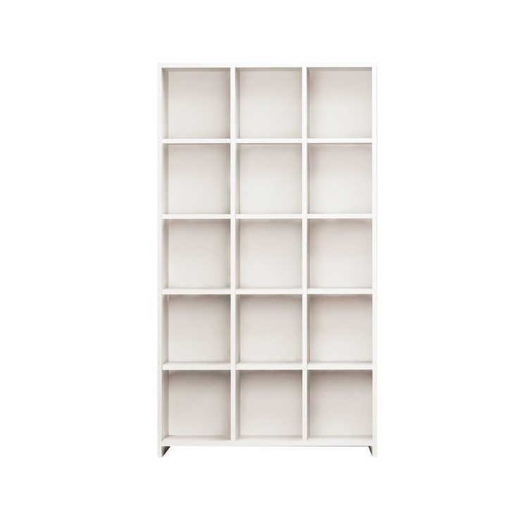 Bibliothèque PRITONE blanc 90 cm