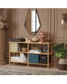 Bibliothèque DEMONTHA 120 x 66 CM hêtre