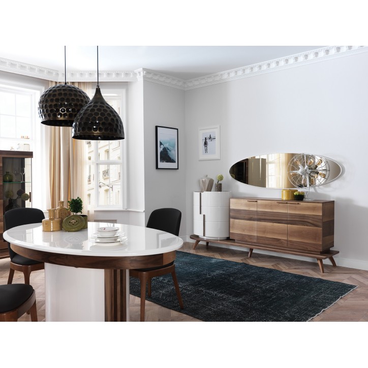 Buffet  OTAWA , 235 cm chêne