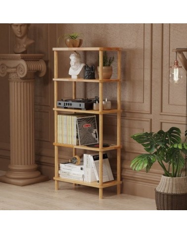 Bibliothèque DEMONTHA 60 x 129 CM hêtre