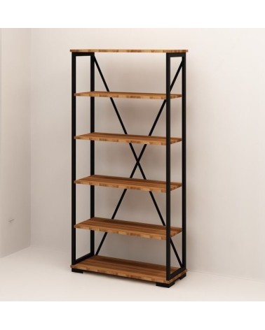 Bibliothèque ULTIMO 81 cm noyer