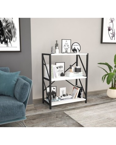 Bibliothèque LIONS Blanc 64 cm