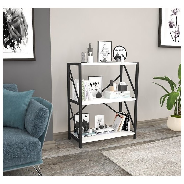 Bibliothèque LIONS Blanc 64 cm Bibliothèque LIONS Blanc 64 cm